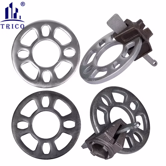 足場リングロック システム ロゼット 48mm スピゴット Q235 レイヤ ラウンド リング カラー ベース