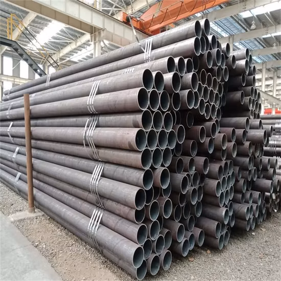 高品質溶接/シームレス/亜鉛メッキ/黒/足場 API 5L ASTM A53/A106 Sch40 スケジュール 80 炭素鋼 ERW 溶接パイプ